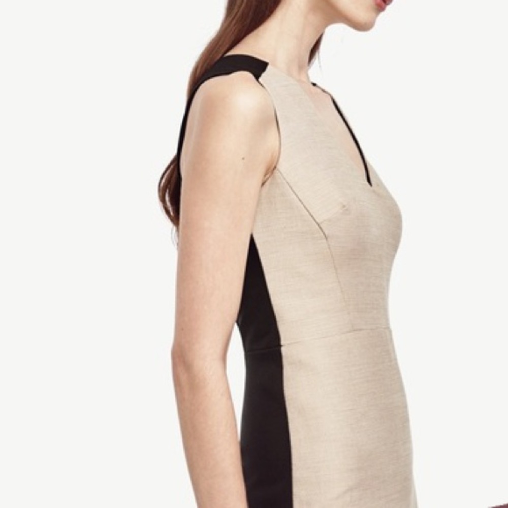 Ann Taylor Cotton Sheath Dress sz 2